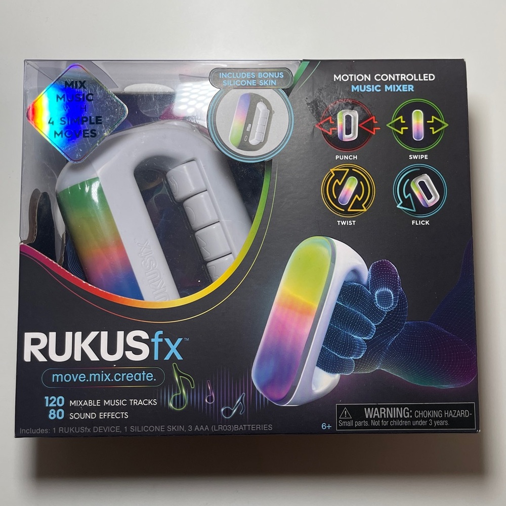 Motion Controlled Music Mixer - Rainbow
